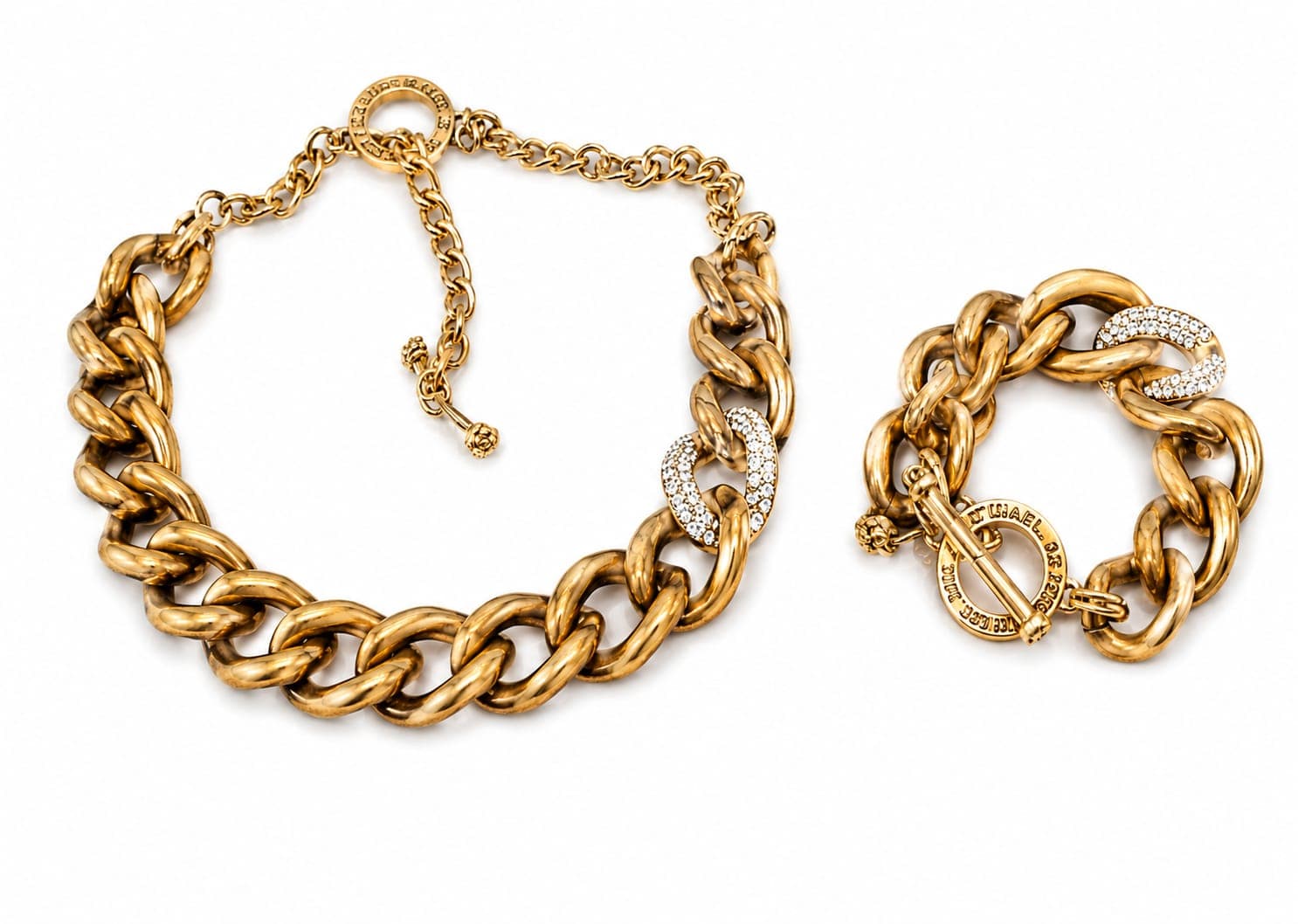 ARQUIVO REUSE | Conjunto Corrente Grossa JUICE CULTURE com Cristal